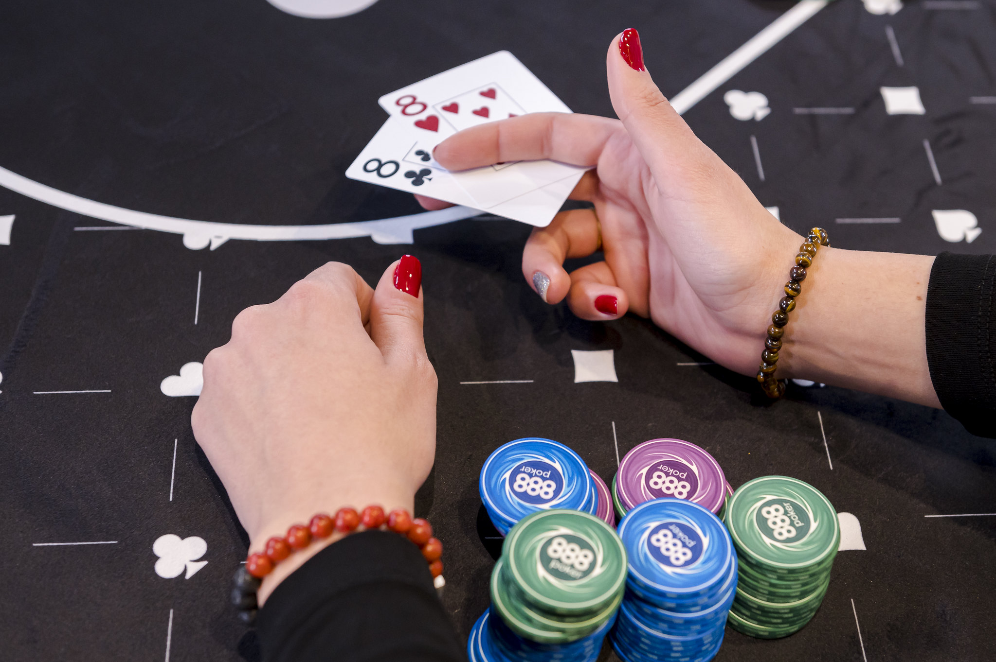 poker mão 88