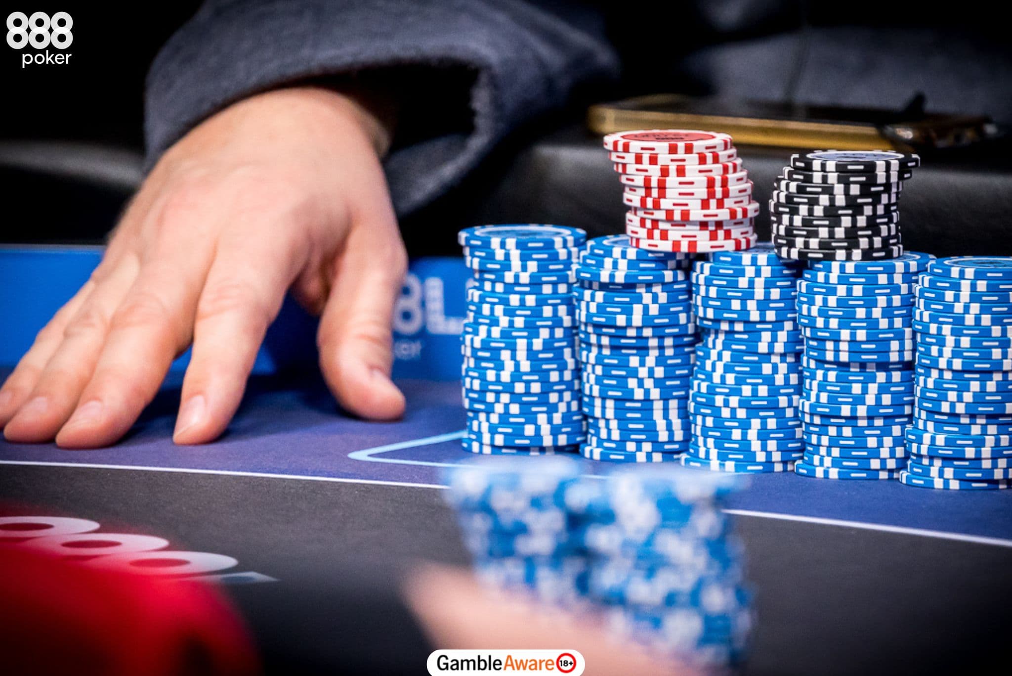 stack fichas poker