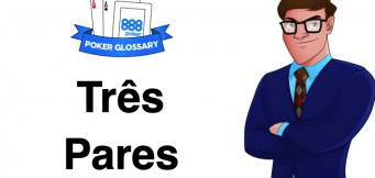 três pares no poker