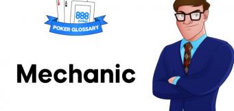 mecânico de cartas poker